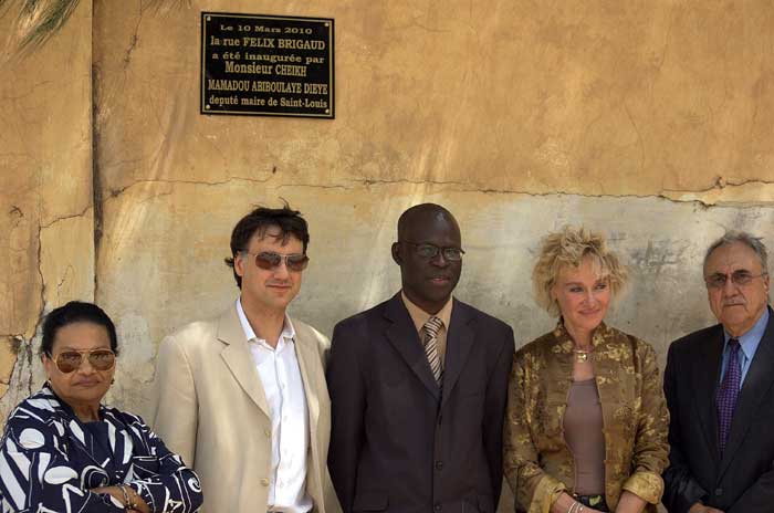 inauguration de la felix brigaud a saint louis du senegal