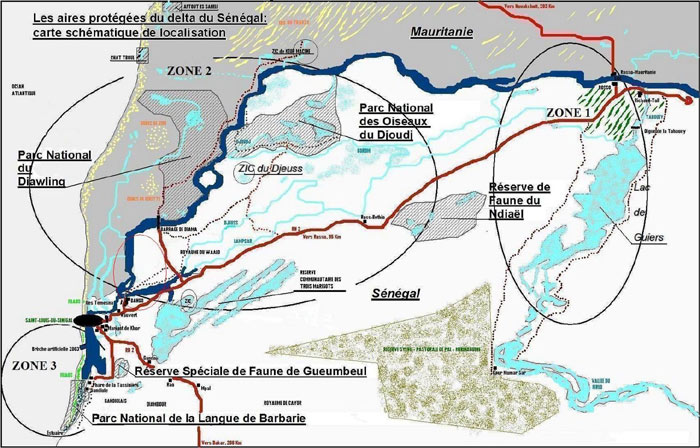 Environnement de Saint-Louis du Sénégal